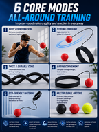 Reaction ball practice modes graphic