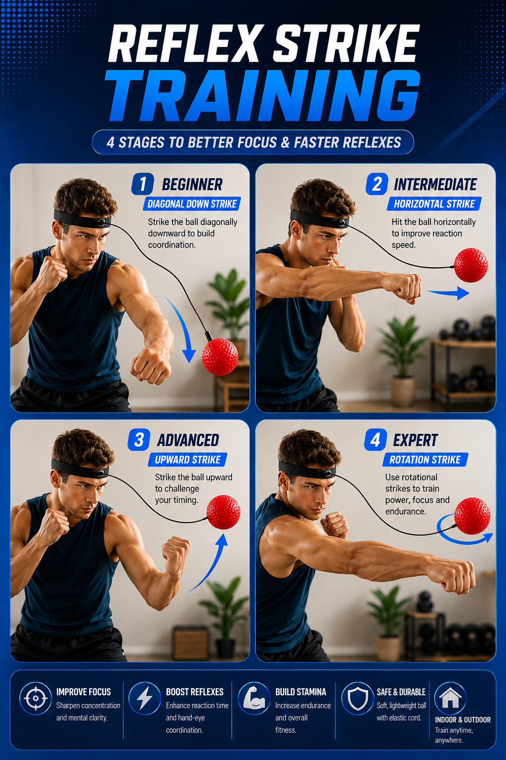 Reaction ball training guide